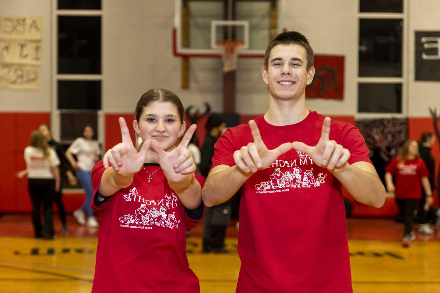 Knox Gym Night Red vs. White